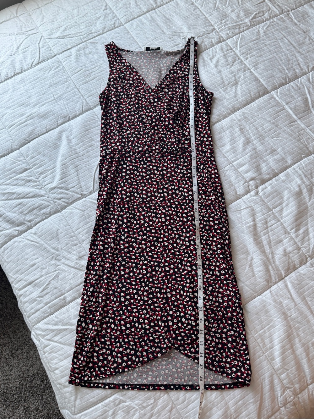 White House Black Market black polka dot dress size 0 - Picture 7 of 10
